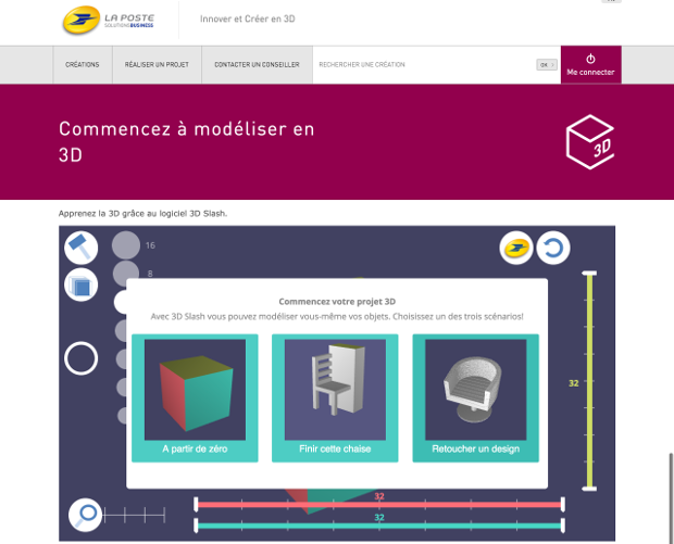 Les visiteurs pourront s'initier à la modélisation 3D depuis le site