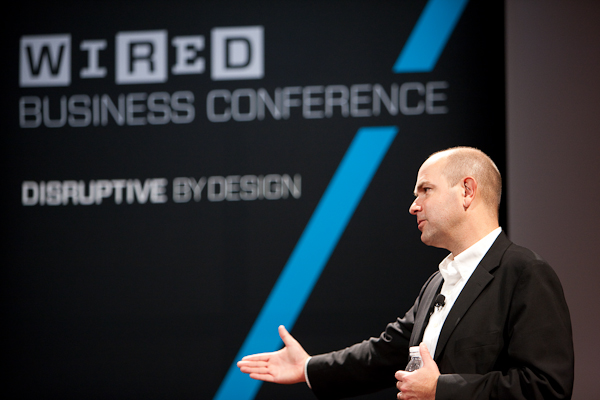 Chris Anderson, rédacteur en chef du magazine Wired et auteur du livre "Makers, la 3ème révolution industrielle"