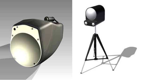 Le prototype du futur scanner développé par Nick Bowring et Radio Physics Solutions