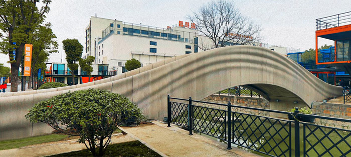 pont imprimé en 3D chine