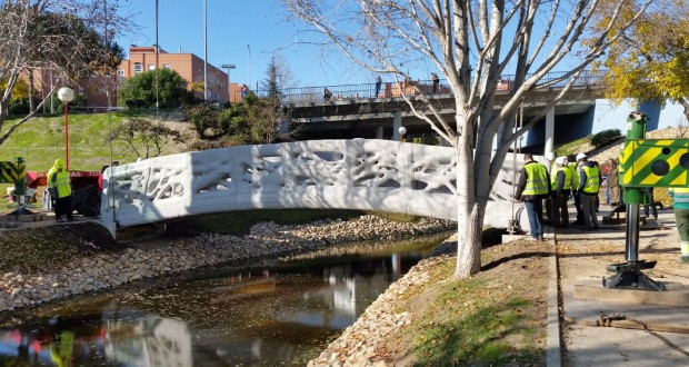 pont béton imprimé 3D