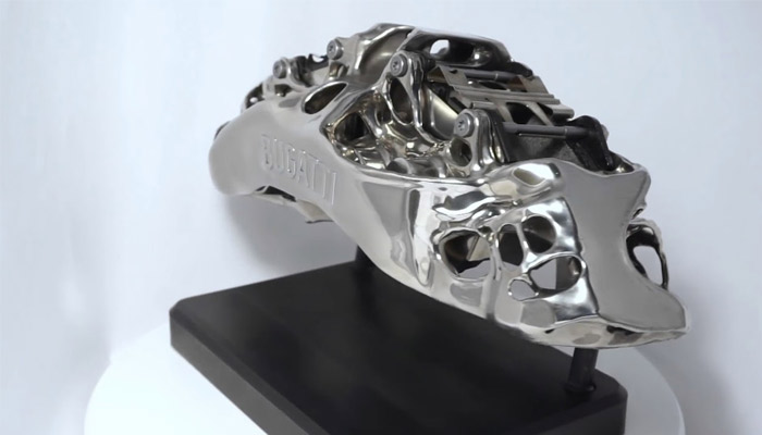 bugatti impression 3D métal