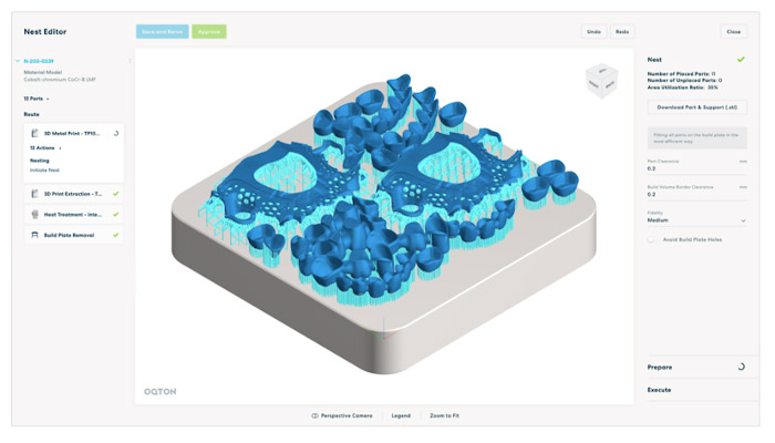 gestion des flux fabrication additive