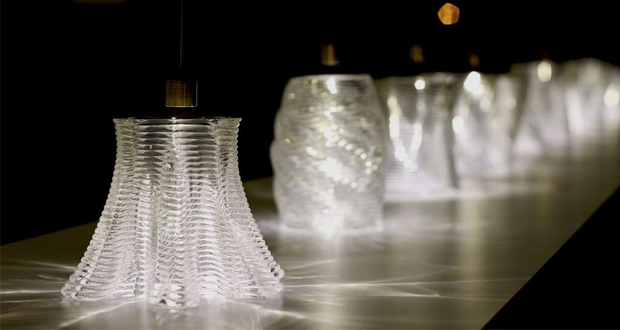Modèles en verre imprimés en 3D