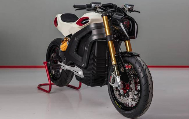 3D printed electric motorcycle