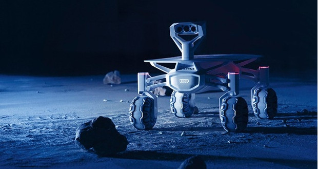 rover lunaire 3D