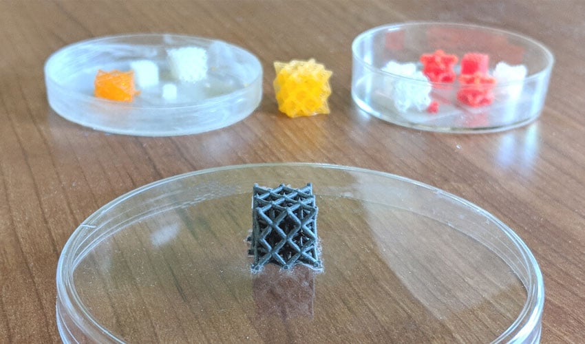 métamatériaux imprimés en 3D