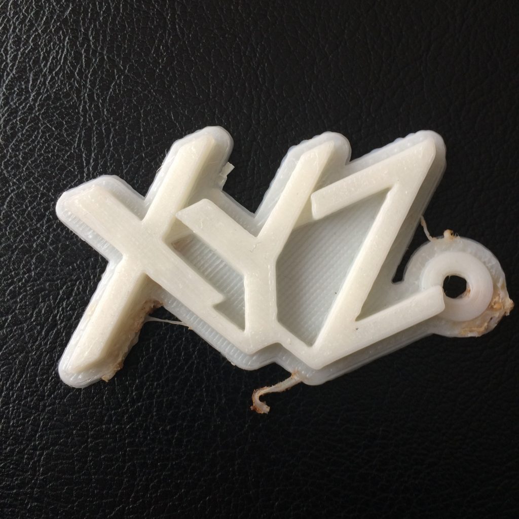 Pièce de démonstration XYZ Printing.