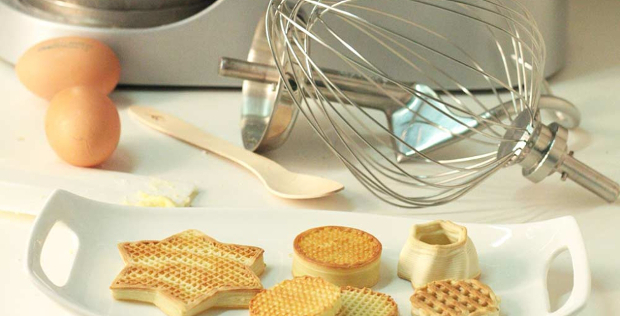 aliments sans gluten imprimés en 3D