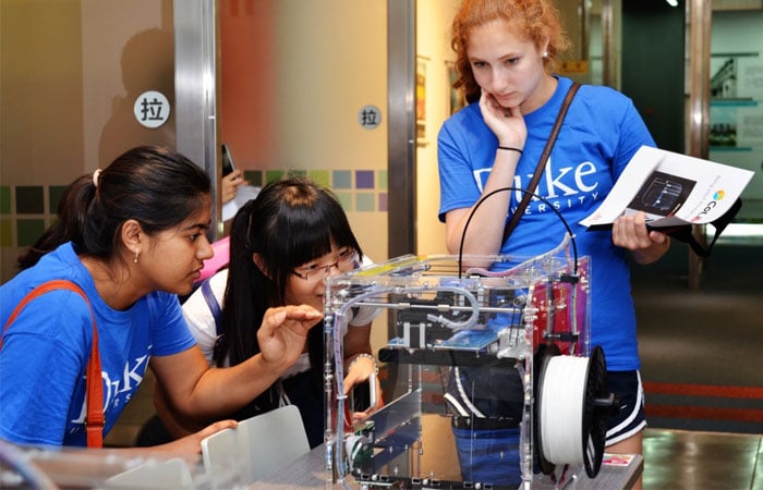 3D printing higher education