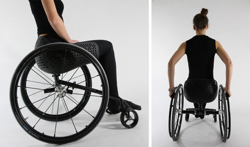 fauteuil roulant imprimé en 3D